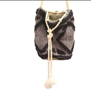 Elegant Black and Gray Women's Backpack